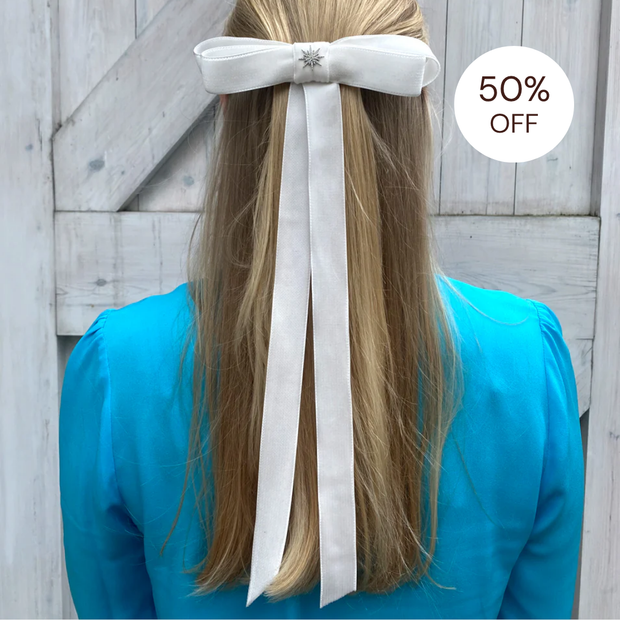 SALE | Verity Tail Bow - Ivory