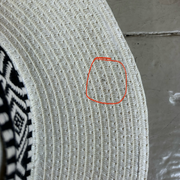 SALE | Ivory World Traveller - Black Geometric [Medium]