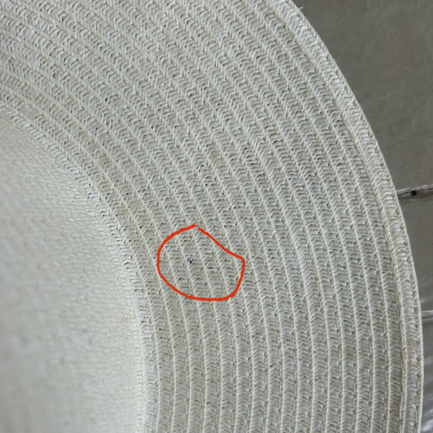 SALE | Wide Brim Ivory World Traveller - Neon Lime [Extra Large]