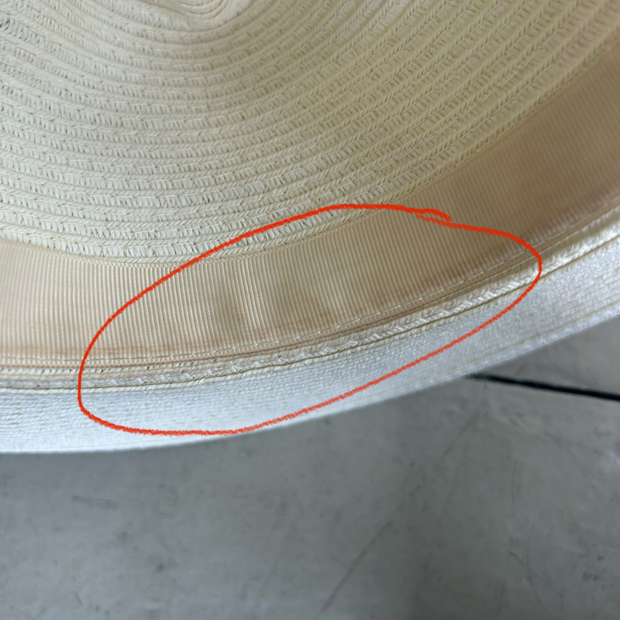 SALE | Wide Brim Ivory World Traveller - Neon Lime [Extra Large]