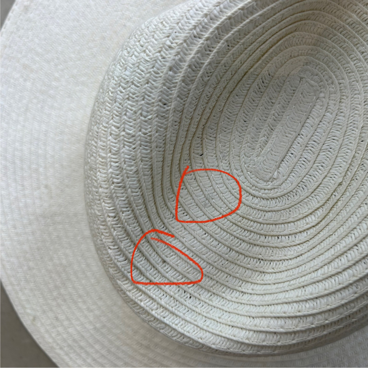 SALE | Wide Brim Ivory World Traveller - Neon Lime [Extra Large]