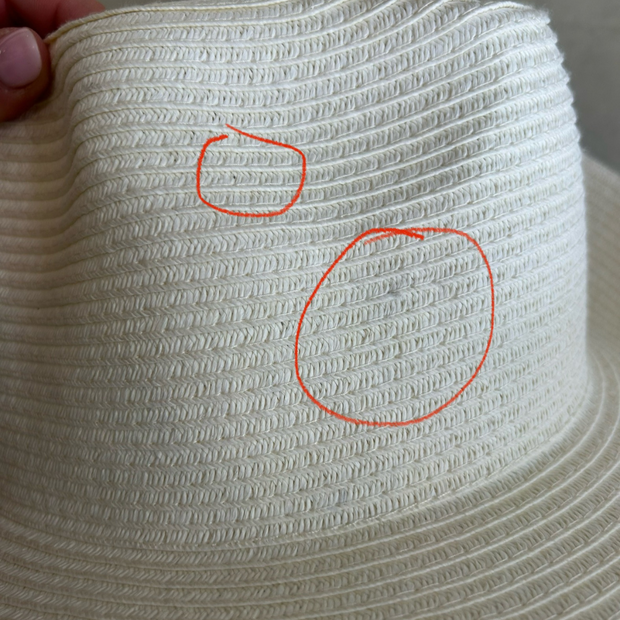 SALE | Wide Brim Ivory World Traveller - Neon Lime [Extra Large]