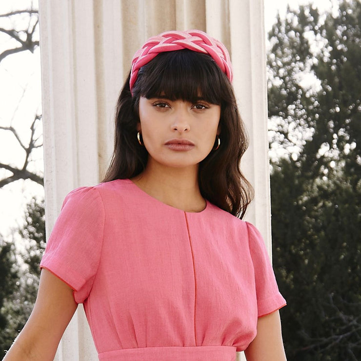 JCM x Cefinn: Toquilla Hairband - Magenta