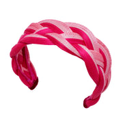 JCM x Cefinn: The Toquilla Hairband - Pink