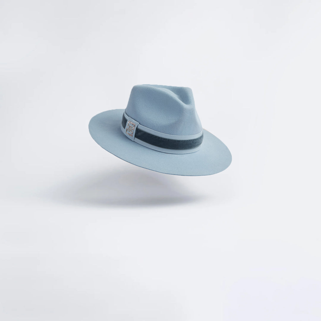 Golborne Trilby - Dove Grey Cosmic Crest