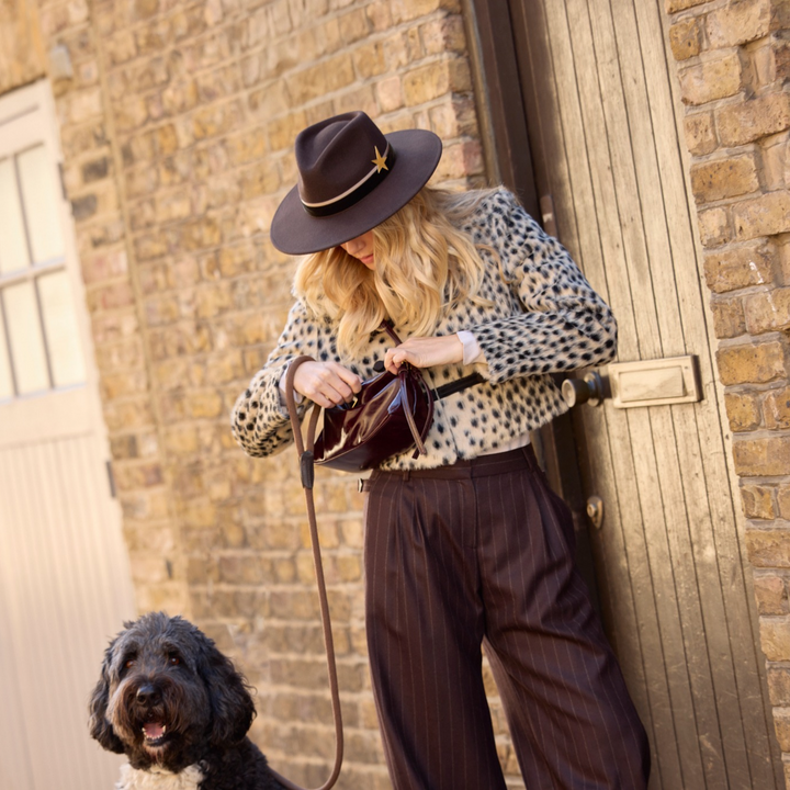 Montana Trilby - Chocolate Classic Band