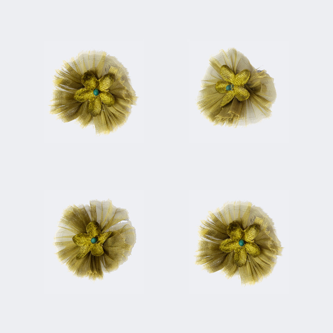 Silk Flower Clips