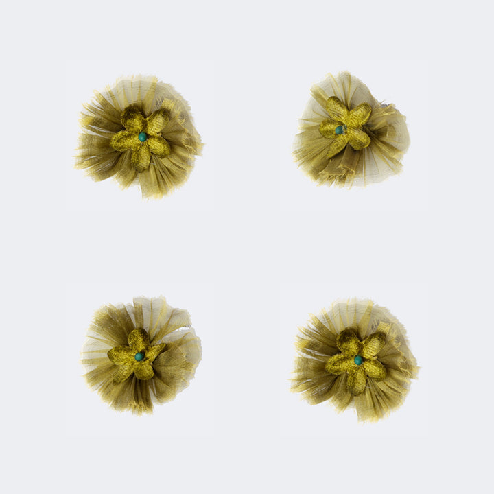 Silk Flower Clips