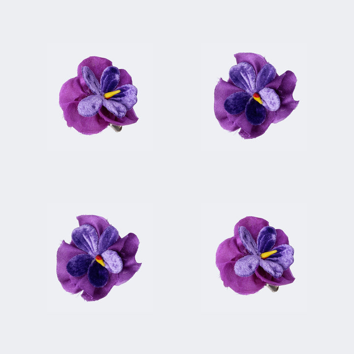 Silk Flower Clips