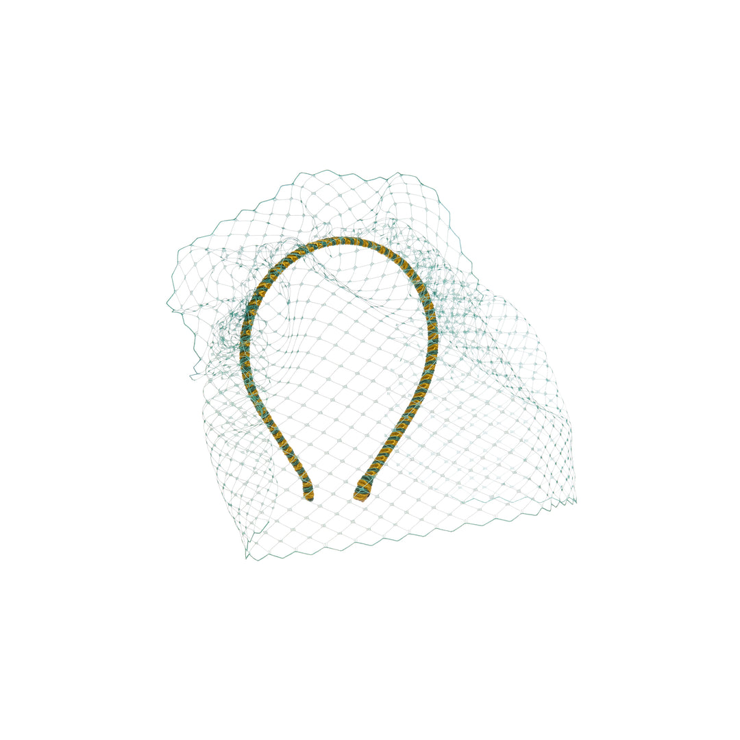 The Veiled Candy Cane Hairband