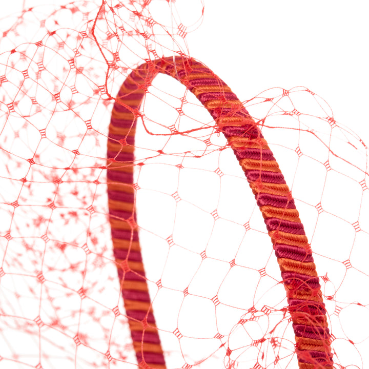 The Veiled Candy Cane Hairband