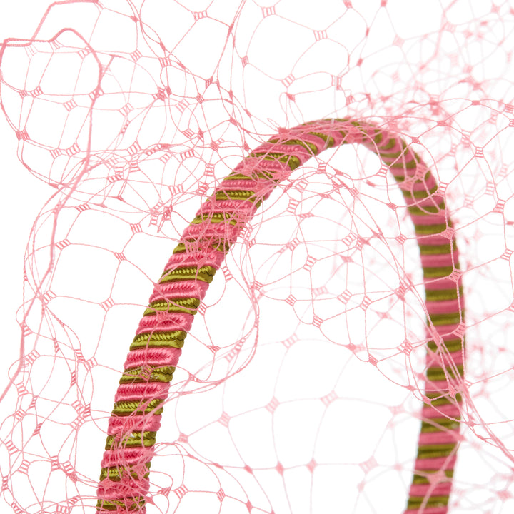 The Veiled Candy Cane Hairband