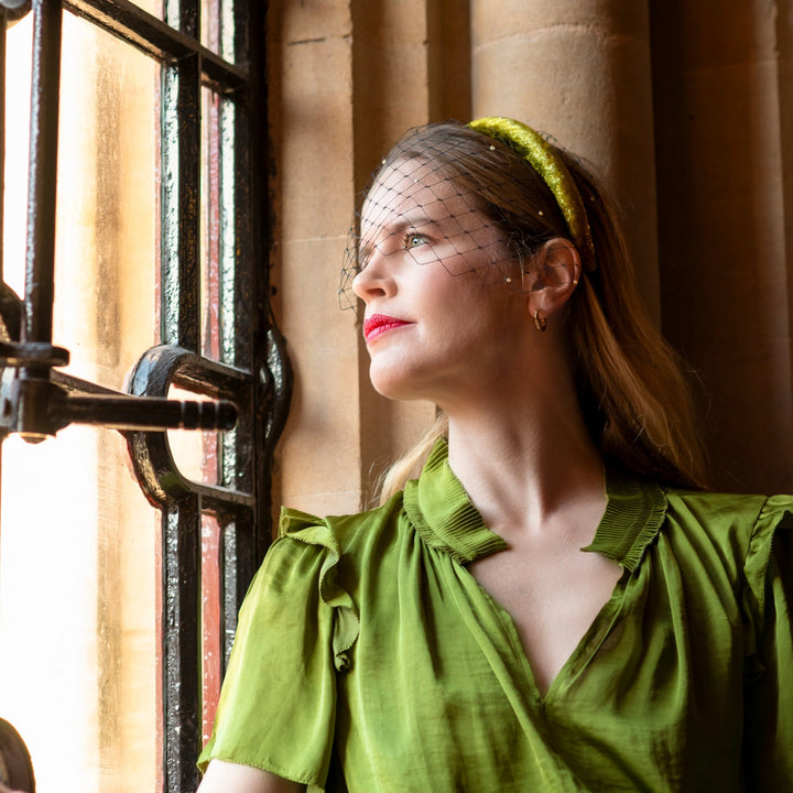 Venus Hairband - Chartreuse