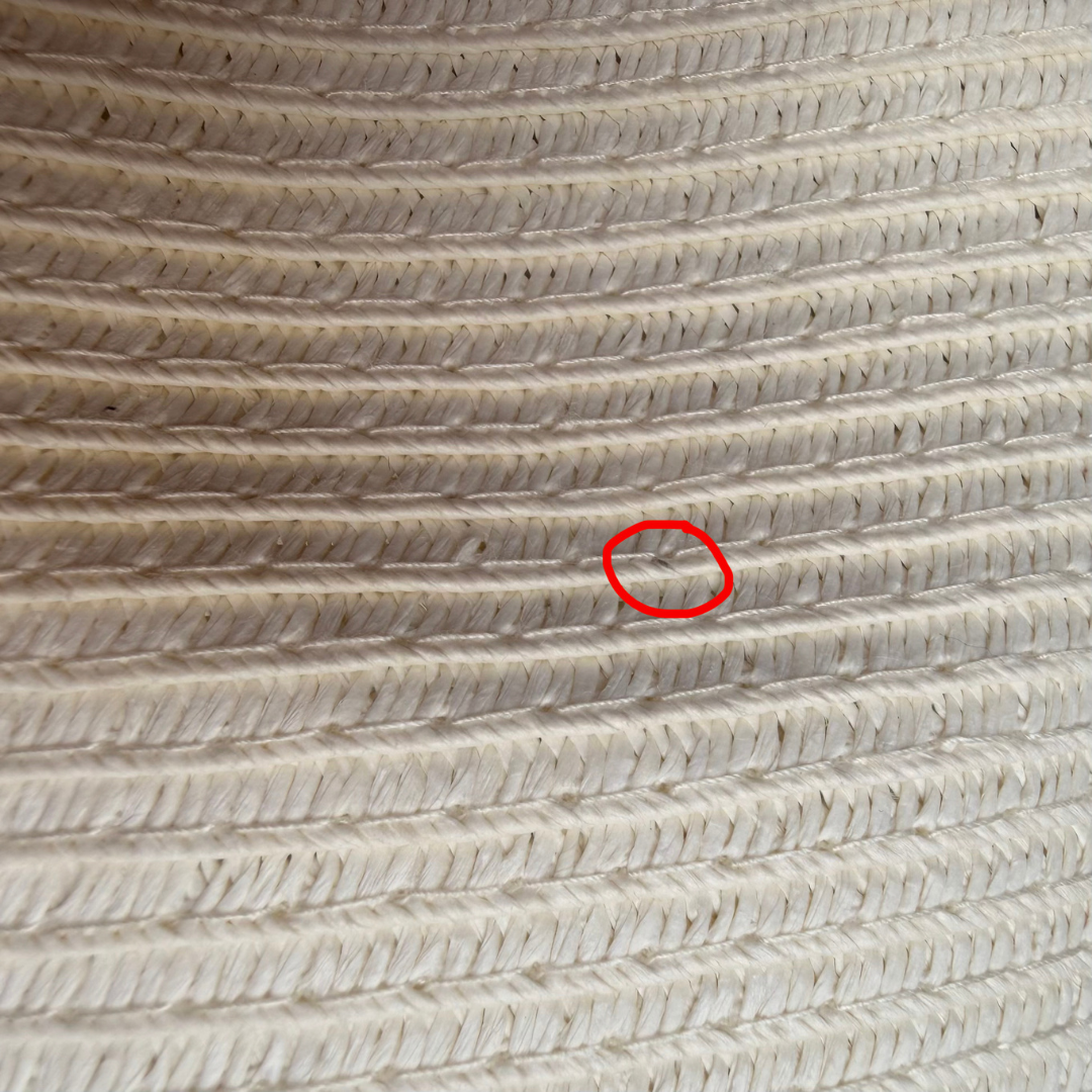 SALE | Ivory World Traveller - Red Linen Stripe [Large 59cm]