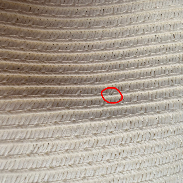 SALE | Ivory World Traveller - Red Linen Stripe [Large 59cm]