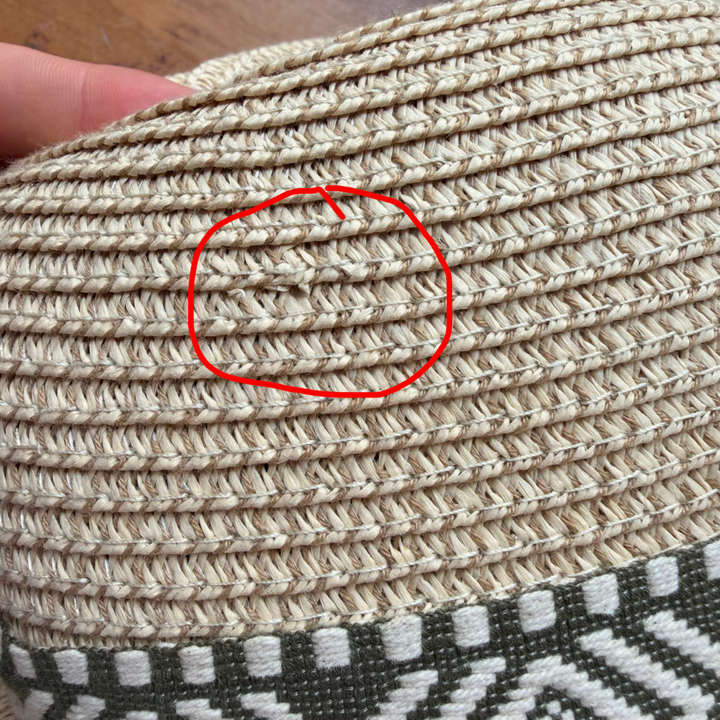 SALE | Natural World Traveller - Olive Geometric [Large 59cm]