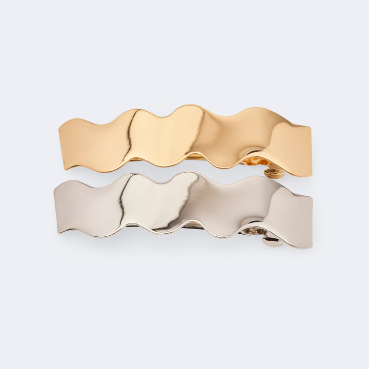 Wave Barrette - Duo