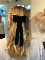 Blondie Tail Bow - Silver