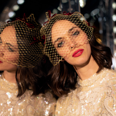 Birdcage Veil - Gold