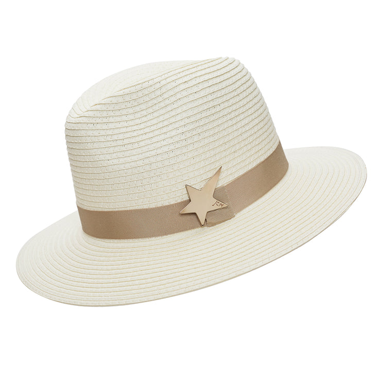 JCM Pippa World Traveller - Beige - With Star Pin