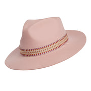 The Goldborne Trilby - Baby Pink with Gaudi Band