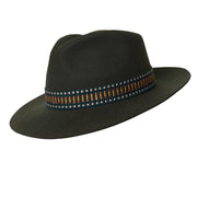 The Golborne Trilby - Racing Green with Gaudi Band