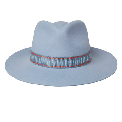 The Goldborne Trilby - Baby blue with Gaudi Band