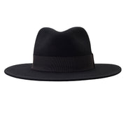 The Hometown Trilby - Black with plain band