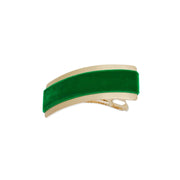 Velvet Barrette Hairclip - Emerald Green