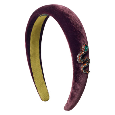 Velvet Band - Grape - Snake