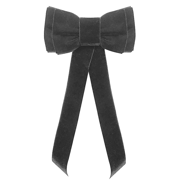 Blondie Tail Bow - Silver